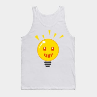 Shiny Light Bulb Tank Top